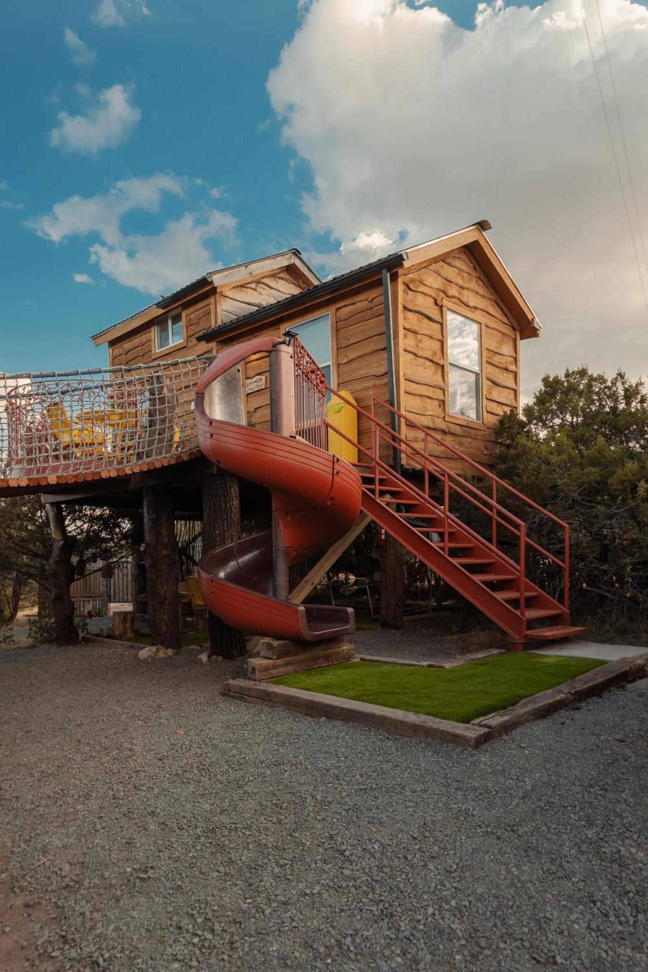فيلا Crows Nest Treehouse At El Mstico Ranch Nogal المظهر الخارجي الصورة