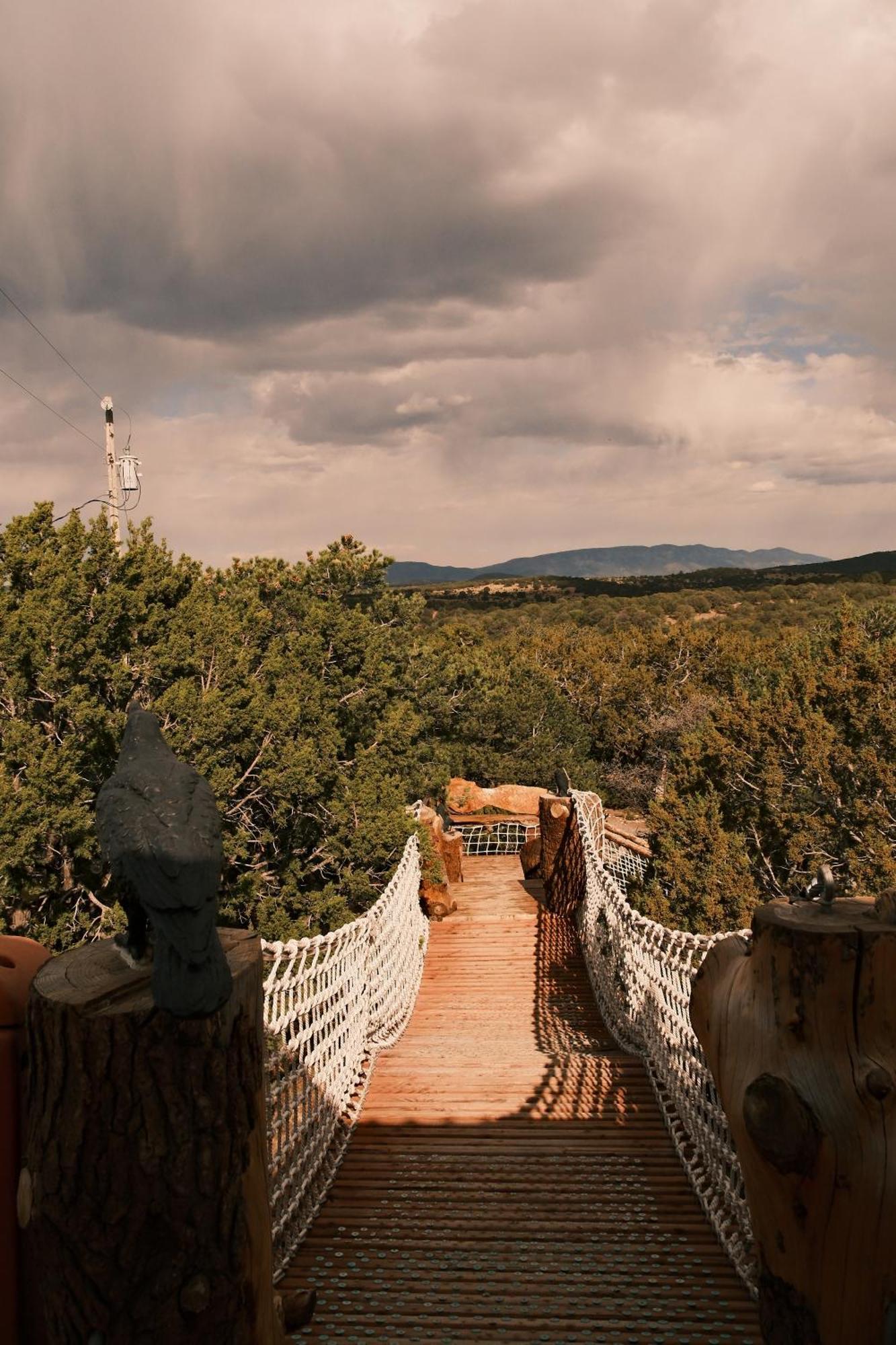فيلا Crows Nest Treehouse At El Mstico Ranch Nogal المظهر الخارجي الصورة